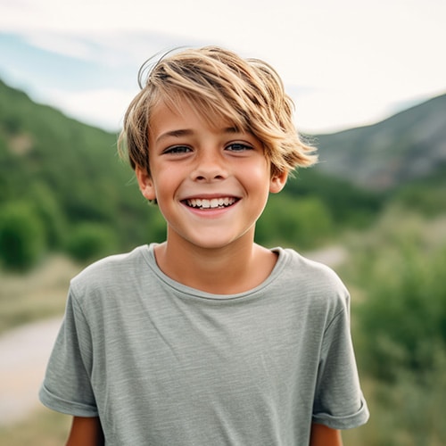 Boy Smile Arc Pediatric Dentistry in San Diego, CA